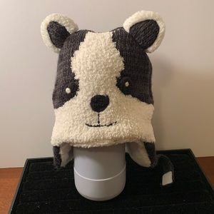 New Toddler-2yr Panda Winter Hat